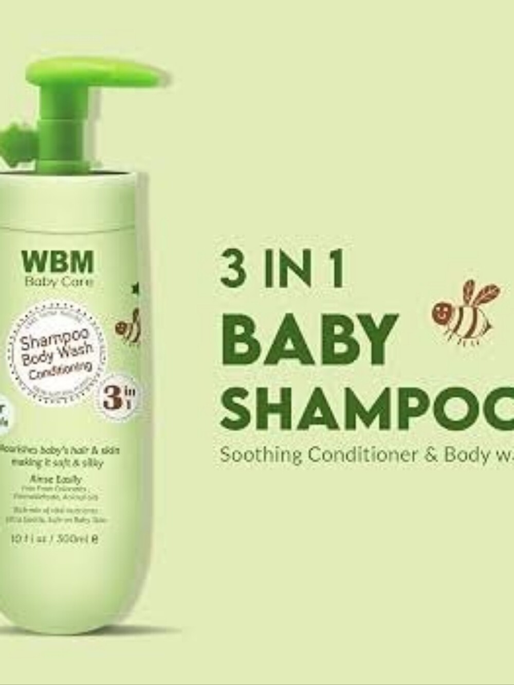 Baby Shampoo & Body Wash Conditioning